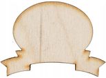 Decorazione In Legno Targa N. 2 Decor