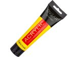 Loveart 100ML Pittura Acrilica Per Artisti Colore Pittura, Cad Giallo Pallido Tonalità 211- Giallo
