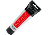 Loveart 100ML Vernice Acrilica Colore Per Artisti Vernice Per Pittura - Argento 120 - Argento