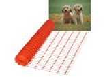Yuenfong 80M Barriera Recinto Pascolo Rete Di Sicurezza In Plastica Pe Recinto Cane Recinto Di Avvertimento Costruzione Recinto Gioco Recinzione Rete Di Sicurezza Per La Famiglia (Arancione)