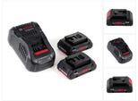 Bosch Starter Set 18V Con 2X Batterie Procore 4.0Ah + Caricabatterie Gal 1880 Cv ( 1600A016GF )