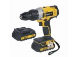 Powerplus POWX00445 - Trapano Avvitatore A Percussione A Batteria 20V LI-ION 2BAT