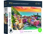 Puzzle Trefl Uft Tramonto Romantico: Vernazza, Liguria, Italia 1500 Pezzi