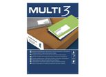 Etichette Multi-3 105X40 100 Fogli
