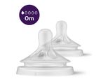 Philips Avent Tettarella In Silicone Natural Response - 0M+, 2 Pz