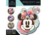 Trefl Wood Craft Origin Puzzle Stylish Minnie 160 Pezzi