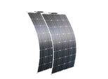 Pannello Solare, Design Flessibile, Alta Efficienza, 2Pcs 100W