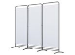 Angel Living 1 Pezzo Schermo Pieghevole 243 X 180 Cm Tessuto Parete Divisoria Camera Balcone Privacy Schermo Pieghevole Naturale