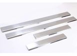 Acciaio Inox Battitacco V2A Opaco Per Vw Passat 3C B6 4Tlg Set