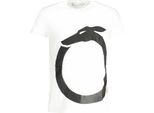 Trussardi T-Shirt Uomo Manica Corta Aagje Bianco M
