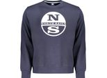 Felpa A Maniche Lunghe Spazzolato Girocollo Logo North Sails : Taglia - 2XL Taglia: 2XL