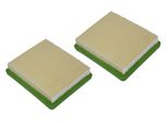 2 X Filtro Aria Per Tosaerba Scheppach MS173-51E / Woodstar TT173-51E