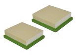 2 X Filtro Aria Per Tosaerba Fuxtec FX-RM 4639 5196 Es Pro 1855 FX-RM 5.5 5.0