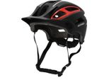 Casco Mtb Acerbis Doublep Colore: Nero/Rosso, Taglia: S/M (52-58)