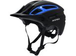 Casco Mtb Acerbis Doublep Colore: Nero/Blu, Taglia: L/Xl (58-62)