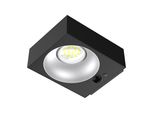 Applique Solare A Led Viking VSR35 IP65 6,25 W 1000 Lm 4000 K Nero Con Sensore Di Movimento