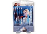 Set Di Scrittura Frozen Per Bambini - Quaderno A4, Penne E Accessori Per Progetti Creativi