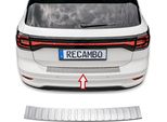 Protezione Paraurti In Acciaio Inox Opaco Per Vw T-Cross | Bj Dal 2018> | Con Smussatura