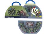 Kit Per Colorare E Disegnare I Dinosauri 100% Divertimento Creativo Per I Bambini