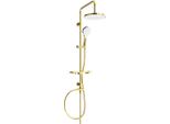 Mexen T05 Colonna Doccia, Oro/Bianco - 798050593-50