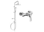 Mexen Erik Set Doccia Esterno Con Soffione E Miscelatore Doccia Sabre, Cromato - 72140205-00