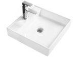 Mexen Blanca Lavabo Da Appoggio 44 X 44 Cm, Bianco - 21624400