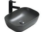 Lavabo Mexen Rita Grigio Scuro Opaco 45 Cm