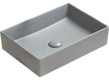 Mexen Goya Lavabo Da Appoggio 45 X 32 Cm, Grigio Chiaro Opaco - 22184561