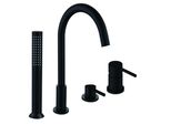 Mexen Alma Rubinetto Da Bagno, Nero - 75032-70
