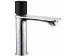 Mexen Royo One Rubinetto Lavabo, Cromato/Nero - 72201-07