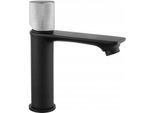 Mexen Royo One Rubinetto Lavabo, Nero/Cromo - 72201-77