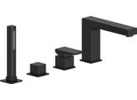 Mexen Cube Rubinetto Per Vasca, Nero - 72932-70