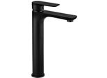 Mexen Alfa Rubinetto Alto Per Lavabo, Nero - 745710-70