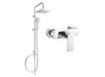 Mexen Tord Set Doccia Esterno Con Soffione E Miscelatore Doccia Royo, Cromo - 72240200-00