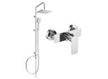 Mexen Tord Set Doccia Esterno Con Soffione E Miscelatore Doccia Alexa, Cromo - 71240200-00