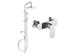 Mexen Erik Set Doccia Esterno Con Soffione E Miscelatore Doccia Alexa, Cromo - 71240205-00