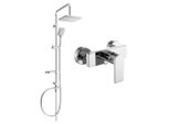 Mexen Sven Set Doccia Esterno Con Soffione E Miscelatore Doccia Cetus, Cromato - 744340262-00