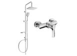 Mexen Sven Set Doccia Esterno Con Soffione E Miscelatore Doccia Sabre, Cromo - 72140262-00