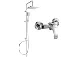Mexen Tord Set Doccia Esterno Con Soffione E Miscelatore Doccia Fabia, Cromo - 746540200-00
