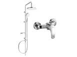 Mexen Erik Set Doccia Esterno Con Soffione E Rubinetto Doccia Fabia, Cromo - 746540205-00