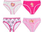 Slip Per Bambine Paw Patrol - Pantaloni Per Bambini In Confezione Da 4 Pezzi In Rosa/Rosa