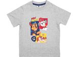 T-Shirt Paw Patrol Con Chase, Marshall E Rubble - Top A Maniche Corte Per Bambini 110/116
