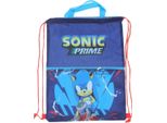Borsa Da Ginnastica Sonic Per Bambini - Pratica Per La Scuola E Il Tempo Libero