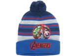 Cappello Invernale Avengers Con Pompon - Cappello Cool Onesize Per Bambini Blu