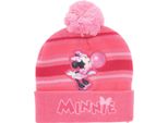 Cappello Con Pompon Disney Minnie Mouse - Caldo Cappello Invernale Per Bambini Onesize Pink