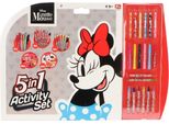 Set Di Scrittura Disney Minnie Mouse - Set Creativo Con Penne E Accessori Per Bambini