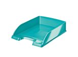 Leitz 52263051 5226 Vassoio Per Lettere Plus Wow - A4, Polistirolo, Blu Ghiaccio