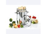 Pentola Per Asparagi KrüGer Con Cestello In Acciaio Inox 16 Cm