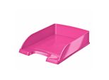 Leitz 5226-30-23 5226 Briefkorb Plus Wow - A4, Polistirolo, Rosa Metallizzato