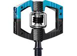 Crankbrothers Mallet Enduro Ls Pedale Clipless Asse Lungo Nero-Elettrico Blu